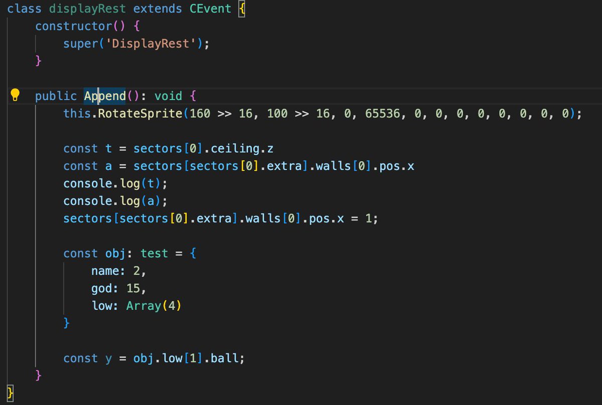 BREAKTHROUGH:   Just finished refactoring the entire code for the TS compiler. Now we finally have a way to properly translate nested objects to CON. But also, I've categorized some native structs for better coding. AND, expressions inside function calls are possible.