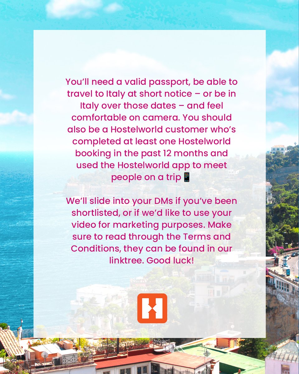 Hostelworld tweet media