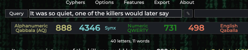 <a href="/biffbringer/">ZealSteel</a> <a href="/xenocosmography/">Xenocosmography</a> <a href="/21e8ltd/">21e8</a> Manson murders biog opening line...