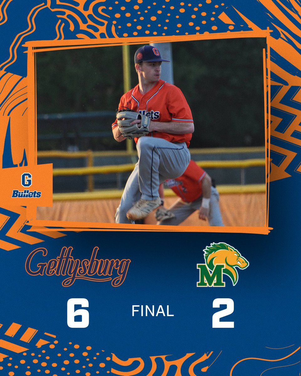Gettysburg Baseball (@gburgbase) on Twitter photo BULLETS (13-0) WIN!
Gettysburg 6 | Marywood 2
The Bullets keep their winning streak going! The Florida trip will conclude tomorrow with a rematch against Lasell starting at 9:30 AM!
<a href="/gburgbullets/">Gettysburg College Athletics</a> | <a href="/gettysburg/">Gettysburg College</a> BULLETS (13-0) WIN!
Gettysburg 6 | Marywood 2
The Bullets keep their winning streak going! The Florida trip will conclude tomorrow with a rematch against Lasell starting at 9:30 AM!
<a href="/gburgbullets/">Gettysburg College Athletics</a> | <a href="/gettysburg/">Gettysburg College</a>
