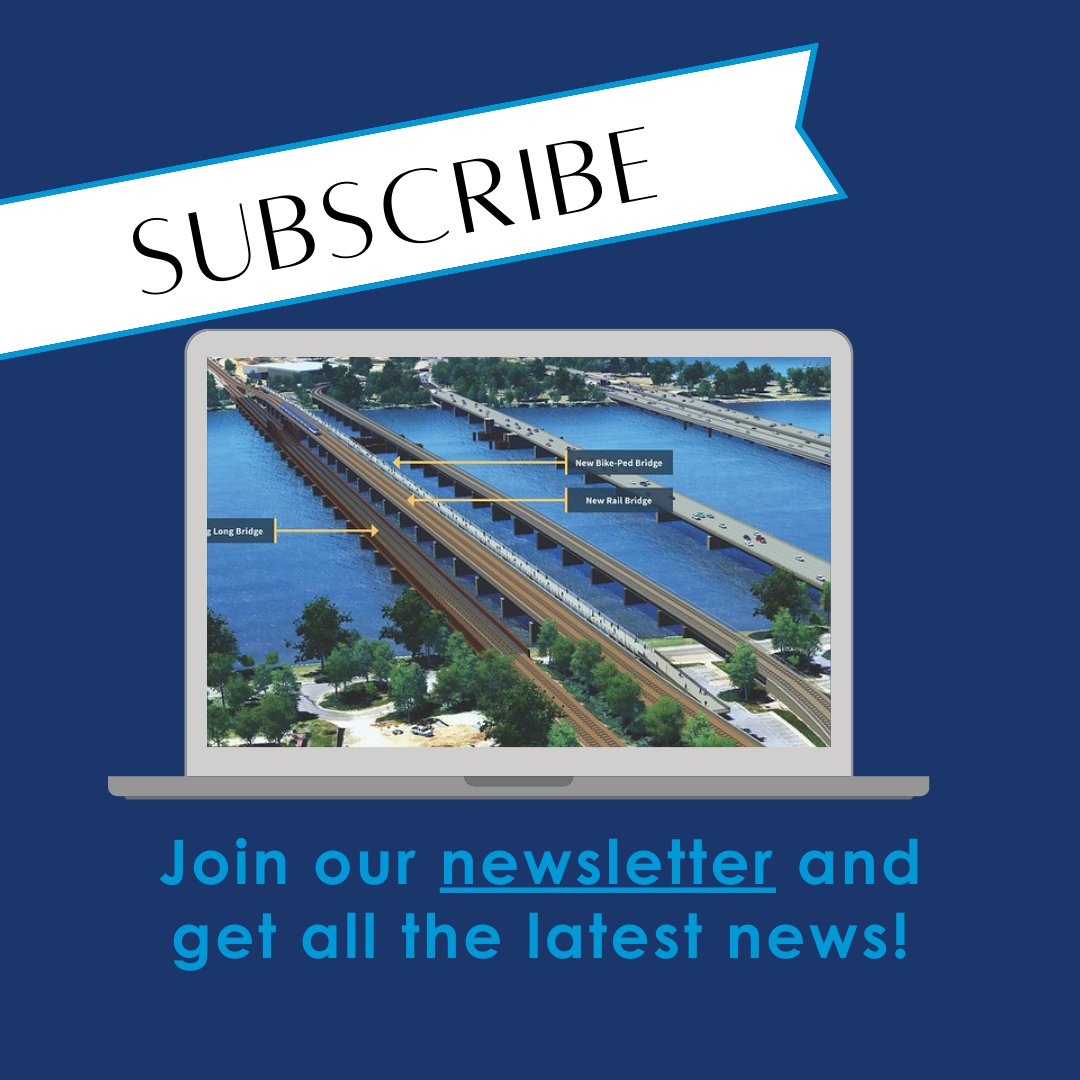 Do you want to stay informed? Get quarterly updates on our projects delivered right into your inbox! Visit our webpage, vapassengerrailauthority.org/contact/#form, to subscribe.