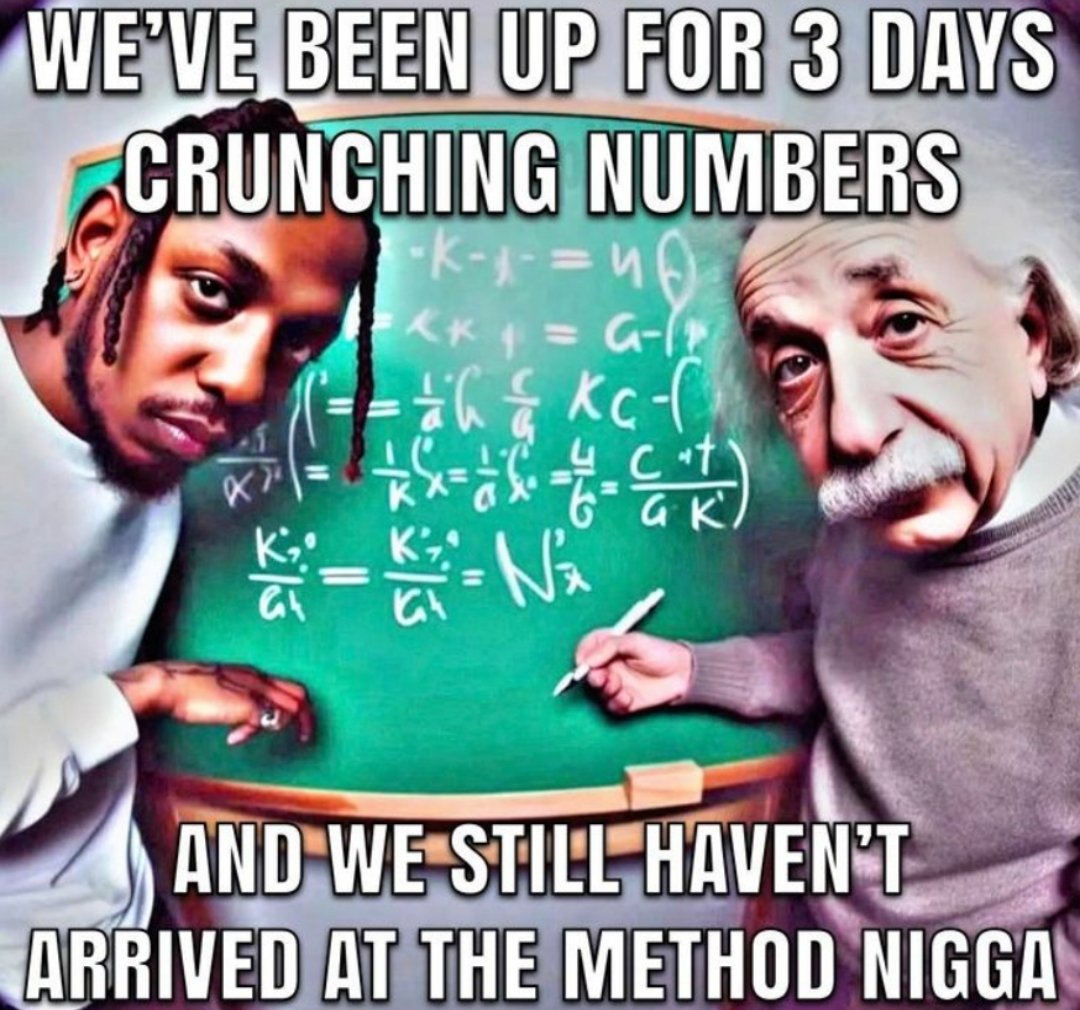 NiggachainNTO's tweet photo. [LOGBOOK ENTRY DATE UNKNOWN] 

Our crack cocaine and lean rations are almost fully depleted. NiggaLabs scientists are continuing to work on cutting edge GPT Gangsta Predictive Technology. https://t.co/fuspdFpReX