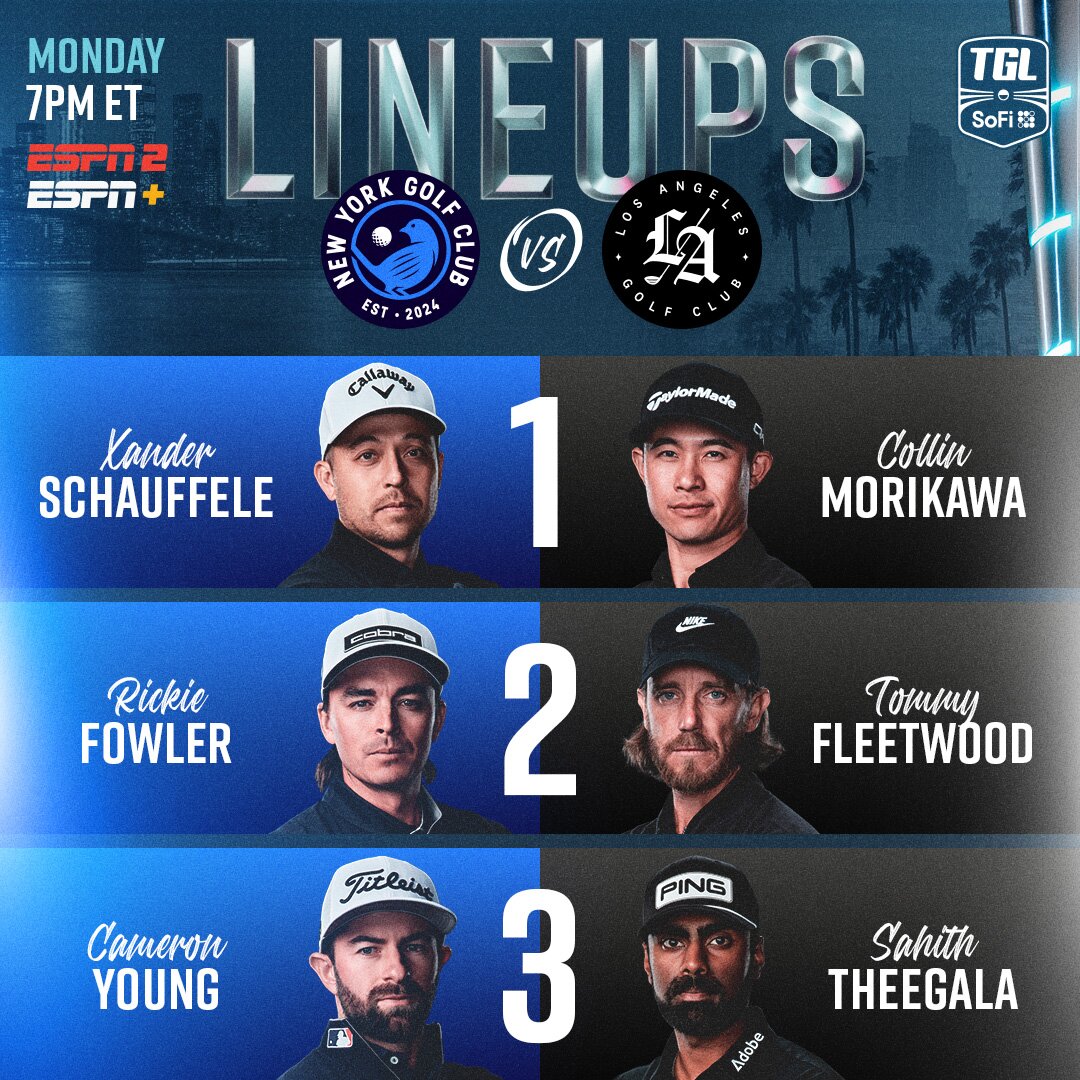 TGL's tweet photo. Playoff lineups are set. 😤 

Losers go home next week. ☠️ https://t.co/ZILaaUuHC6