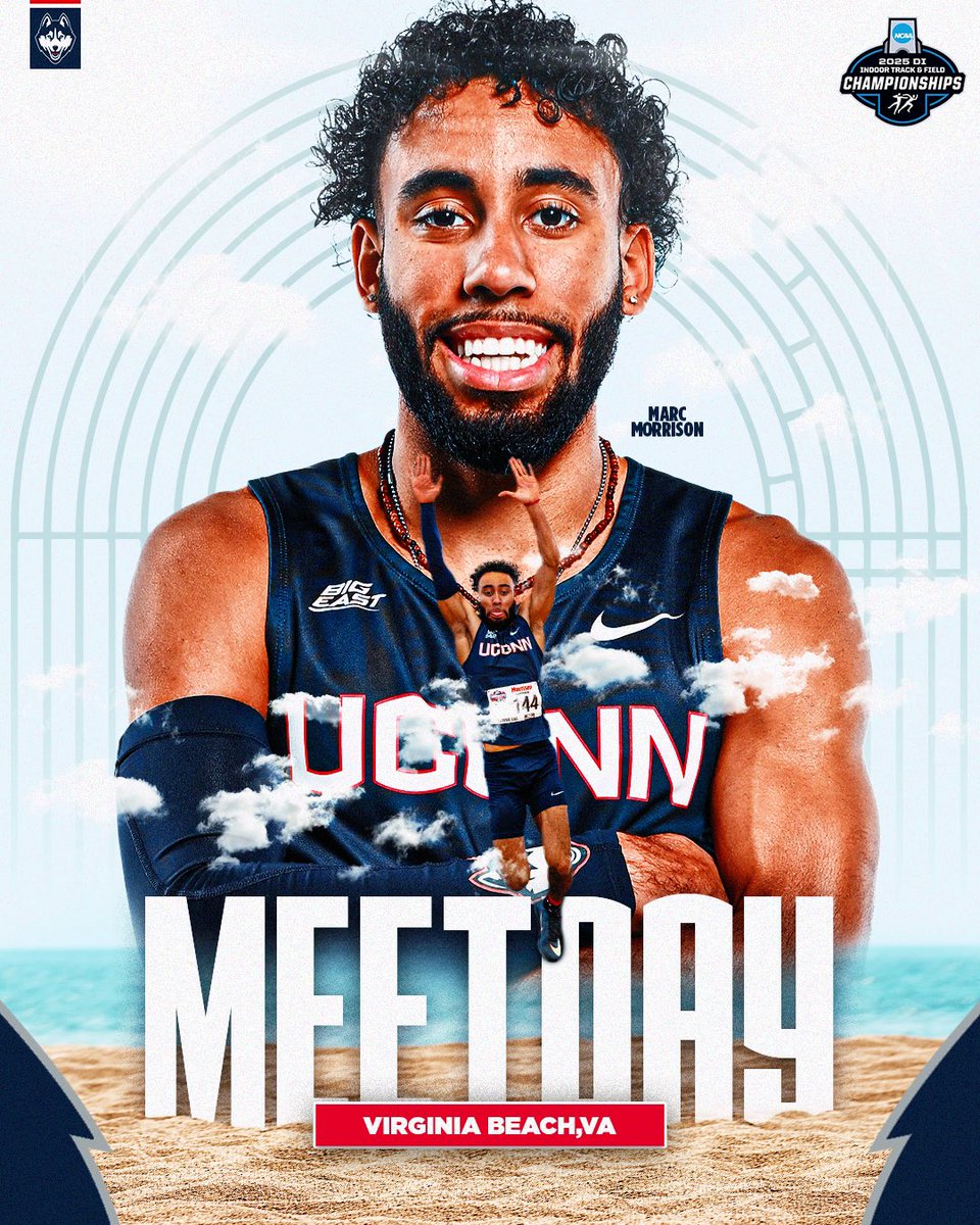 Day 1 of the <a href="/NCAATrackField/">NCAA Track & Field</a> Indoor Championships ‼️

Marc Morrison competes in the men’s long jump tonight! 🔥

⏱️ 7:00pm 
📍Virginia Beach
📺 ESPN+
📊 flashresults.ncaa.com/Indoor/2025/in…