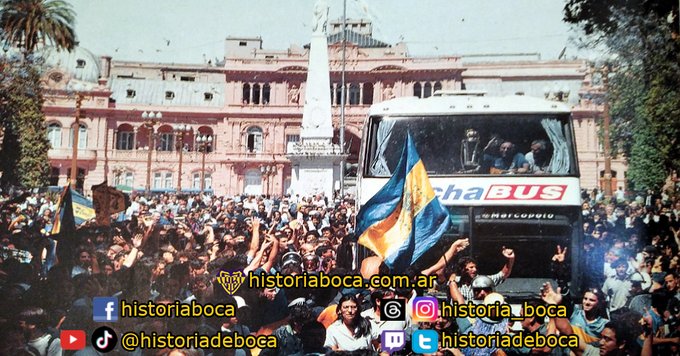 La caravana del campeón mundial