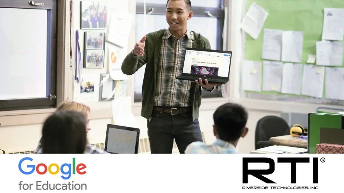 RiversideTech's tweet image. Google has your back – everywhere, anytime! 💻✨ Chromebooks are built to make life easier with quick setup and seamless integration of your favorite Google apps to keep you productive.  Contact RTI to learn more! 1rti.com/contact-us/

#MadeByGoogle #Chromebook #TechMadeEasy
