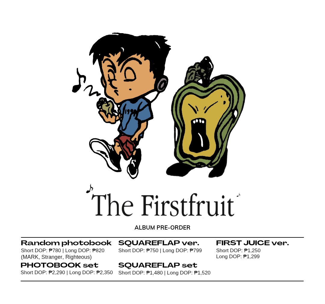 markfscorner's tweet photo. 𝗺𝗮𝗿𝗸𝗳𝘀' 𝗰𝗼𝗿𝗻𝗲𝗿 .ᐟ 
{#82thingz}

MARK【The Firstfruit - The 1st Album】🇵🇭 PH GO

:  site: KTOWN4U w/ POB
:  all-in, SFETA!
:  min. qty of 10 orders to push!

doo &amp; short dop: 04.05
long dop: 50% 04.05 | rembal 04.25

ORDER&amp;DETAILS HERE:
https://t.co/SiaNdR7yHh https://t.co/CoBnUnrtVi