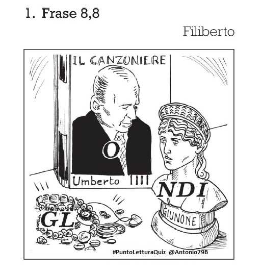 #PuntoLetturaQuiz di oggi #17marzo.

Quale sarà la soluzione del rebus? Giocate con noi!

(da Accademia Enigmistica, anno 2020).
