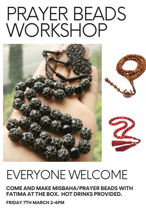 Devon & Cornwall Refugee Support (@dcrsplymouth) on Twitter photo Last week, our staff and service users enjoyed a special visit to <a href="/theboxplymouth/">The Box, Plymouth</a> 🖼️
We joined Fatima for a fascinating Prayer Bead (misbaha) Making Workshop. ✨
It was a wonderful way to connect and reflect during this special time of Ramadan. 🌙
#Ramadan #Community Last week, our staff and service users enjoyed a special visit to <a href="/theboxplymouth/">The Box, Plymouth</a> 🖼️
We joined Fatima for a fascinating Prayer Bead (misbaha) Making Workshop. ✨
It was a wonderful way to connect and reflect during this special time of Ramadan. 🌙
#Ramadan #Community