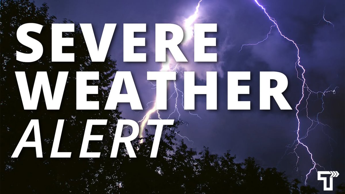 City officials are monitoring the potential for severe weather this afternoon and evening, resources are on standby. Please make sure you have a plan in place.