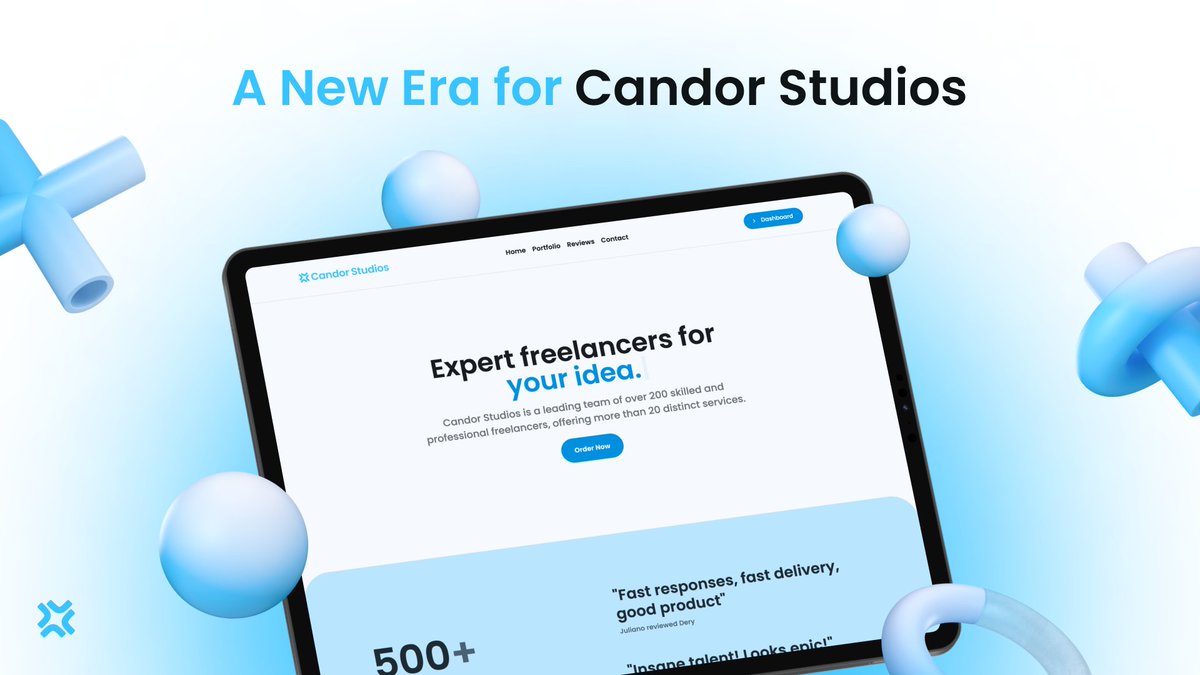 Candor Services has launched our brand new website!
candorstudios.net

You will now have access to our services directly through the web!

Manage orders from start to finish without need for a Discord account while still fully synced with Discord!

#candorstudios #freelance