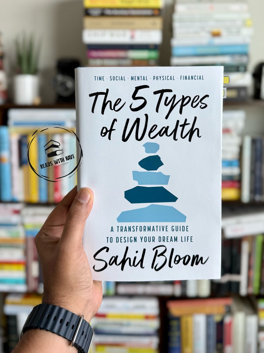 5 Books That Will Transform Your Life in 2025:

1) The 5 Types of Wealth by Sahil Bloom

A profoundly powerful book that has the potential to transform your life entirely if you embrace it.