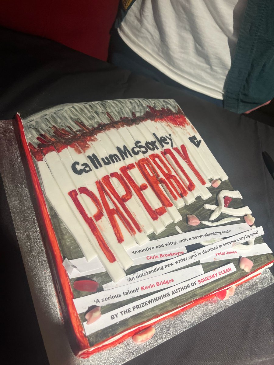 Callum McSorley (@callummcsorley) on Twitter photo Thanks to everyone who came out to launch Paperboy last night! Huge thanks to <a href="/CaileanSteed/">Cailean Steed 🏳️⚧️</a> for chairing and to my mum for the insane cake! Thanks to everyone who came out to launch Paperboy last night! Huge thanks to <a href="/CaileanSteed/">Cailean Steed 🏳️⚧️</a> for chairing and to my mum for the insane cake!