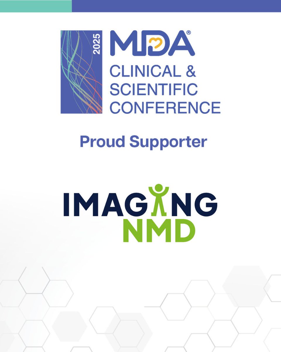 ImagingNMD's tweet photo. Dr. Krista Vandenborne from the ImagingNMD team will be giving a clinical trial update on "Muscle MRI Outcomes in Patients With Duchenne Muscular Dystrophy Treated with Delandistrogene Moxeparvovec: Findings from EMBARK Part 1" at this year's @MDAorg  Conference. https://t.co/BGPgB25ZcA