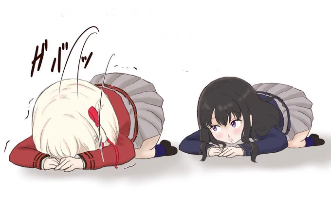 最近リコリコ絵を描けていなくてすみませんの図#リコリコ #リコリス・リコイル 