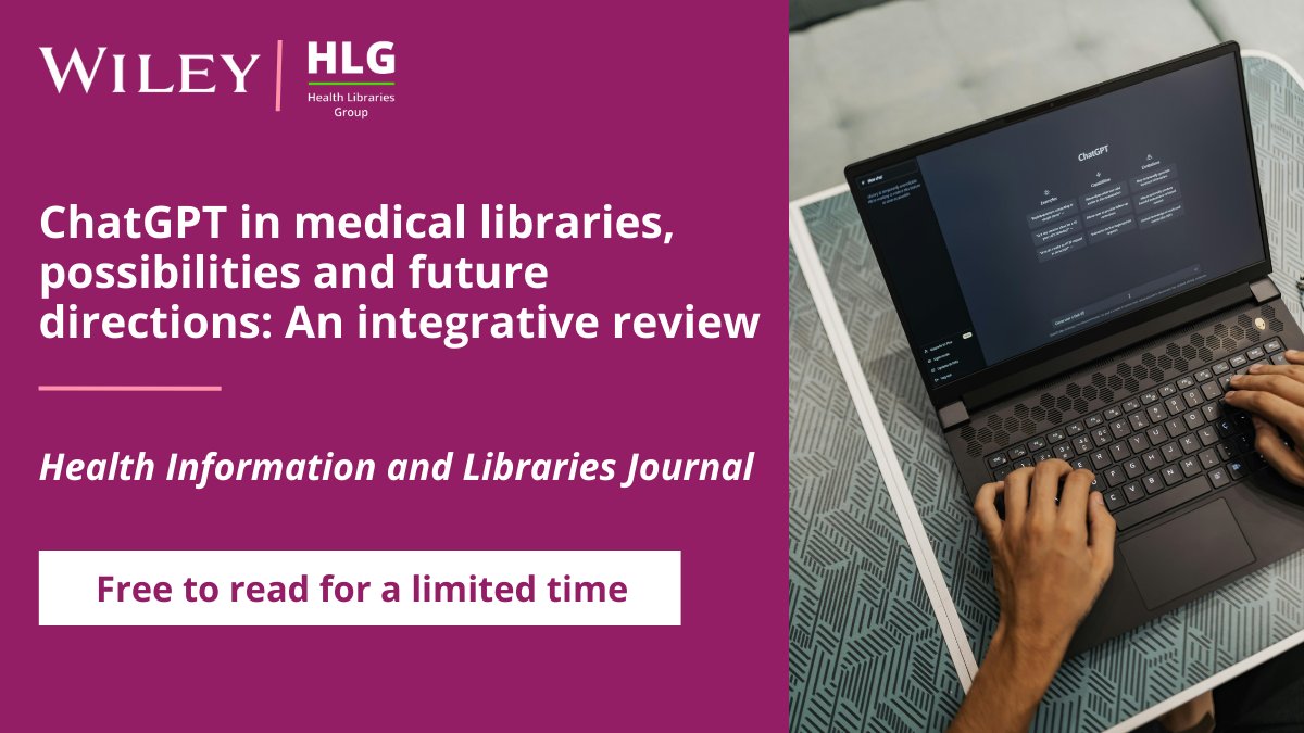 Health Information and Libraries Journal (HILJ) tweet media