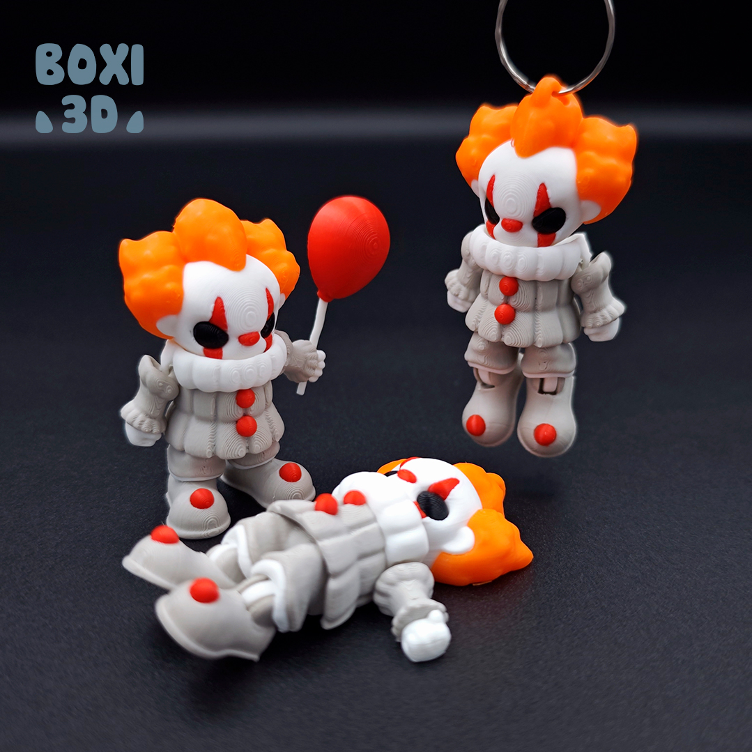 BOXI3D's tweet photo. Hi guys!
The Pennywise V2 update is available now on @Cults3D 
https://t.co/VLWTvPUwmB

#bambulab #print3d #picturechallenge #pennywise #cults3d #patreon #clown #printinplace https://t.co/DMLc9uKv1T