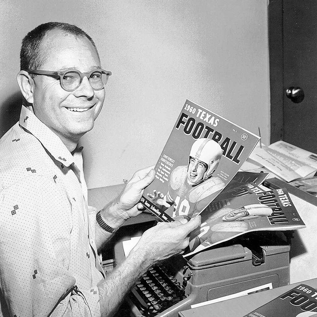 Today would have been the 100th birthday to the man who pioneered all the amazing #txhsfb coverage you see today, Mr. Dave Campbell, an absolute legend.  Thanks for all you have given us sir.