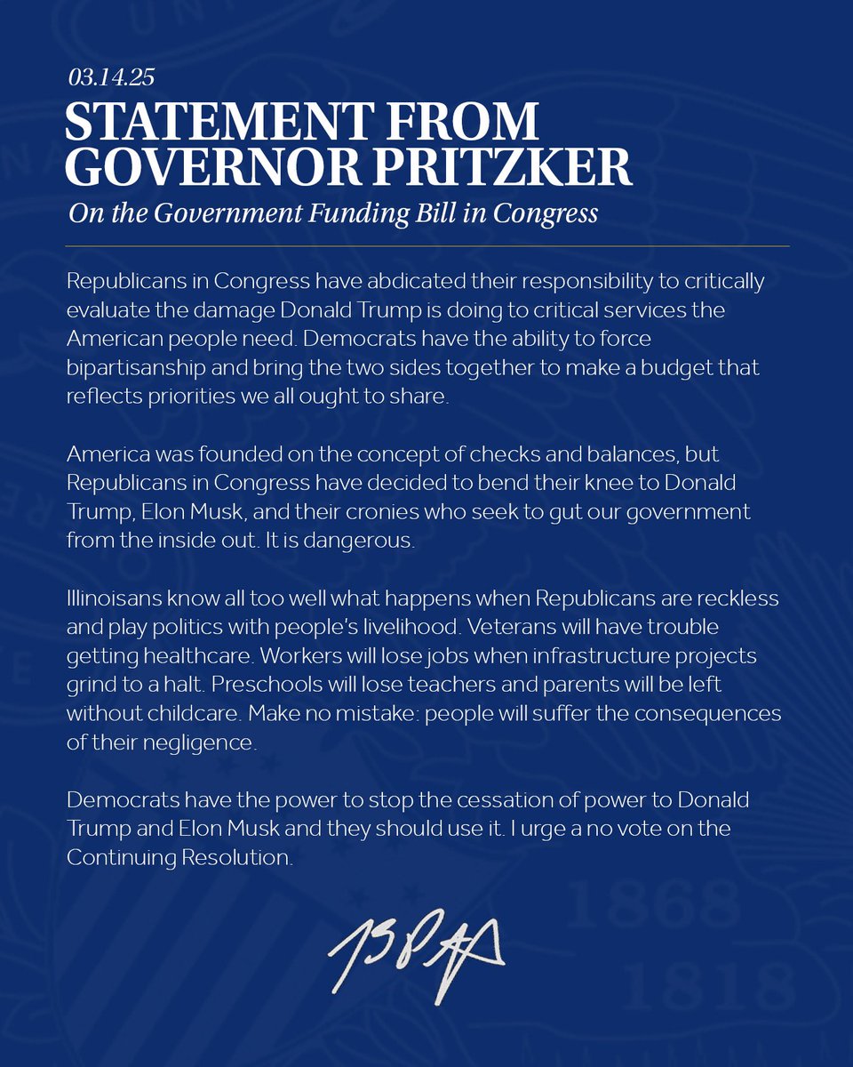 GovPritzker's tweet photo. https://t.co/3amWs9YvlG