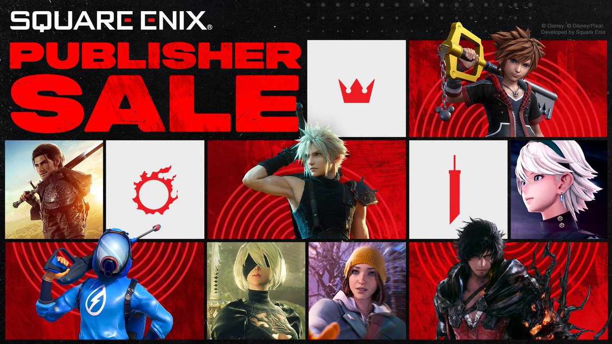 Square Enix's biggest and best games are on Steam! Explore unforgettable experiences across critically-acclaimed franchises including Final Fantasy, Kingdom Hearts, NieR, and more! sqex.link/rdck