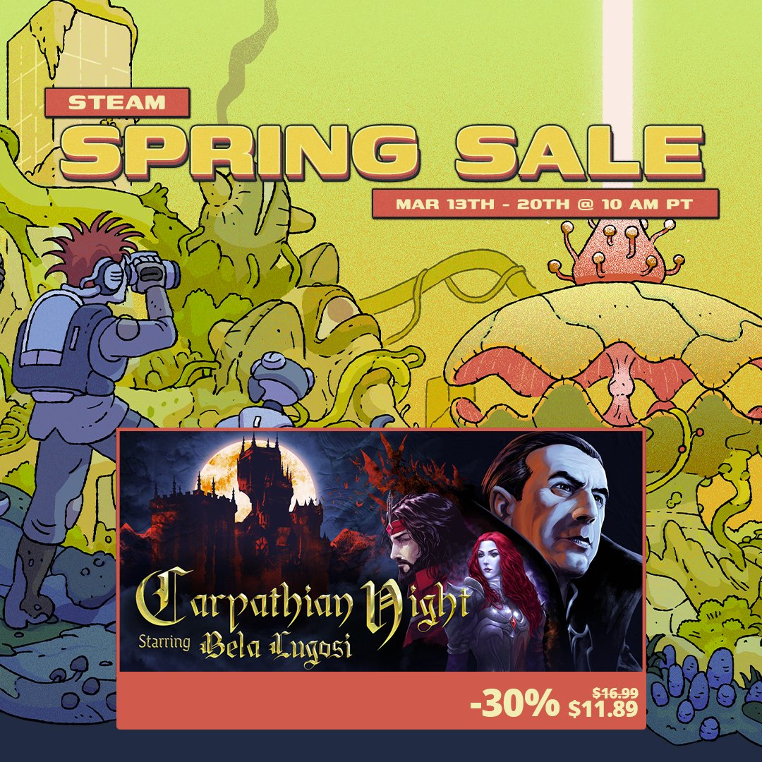 The Spring Sale is live!
store.steampowered.com/app/1445740/Ca…