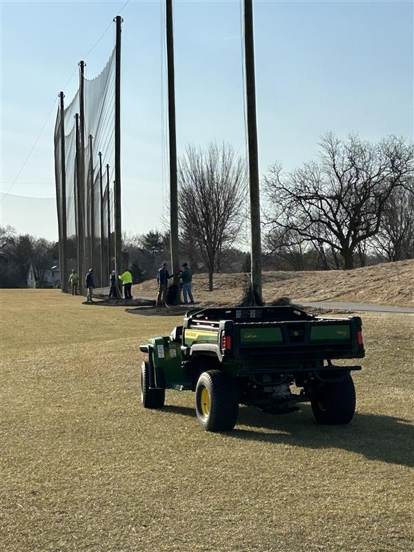 DRIVING RANGE CLOSED: Due to the strong winds forecasted by the US National Weather Service Quad Cities Iowa/Illinois, Palmer Hills Crews are dropping the nets at the Driving Range as a precautionary measure. The Driving Range is now CLOSED until Monday, March 17 at 11am.