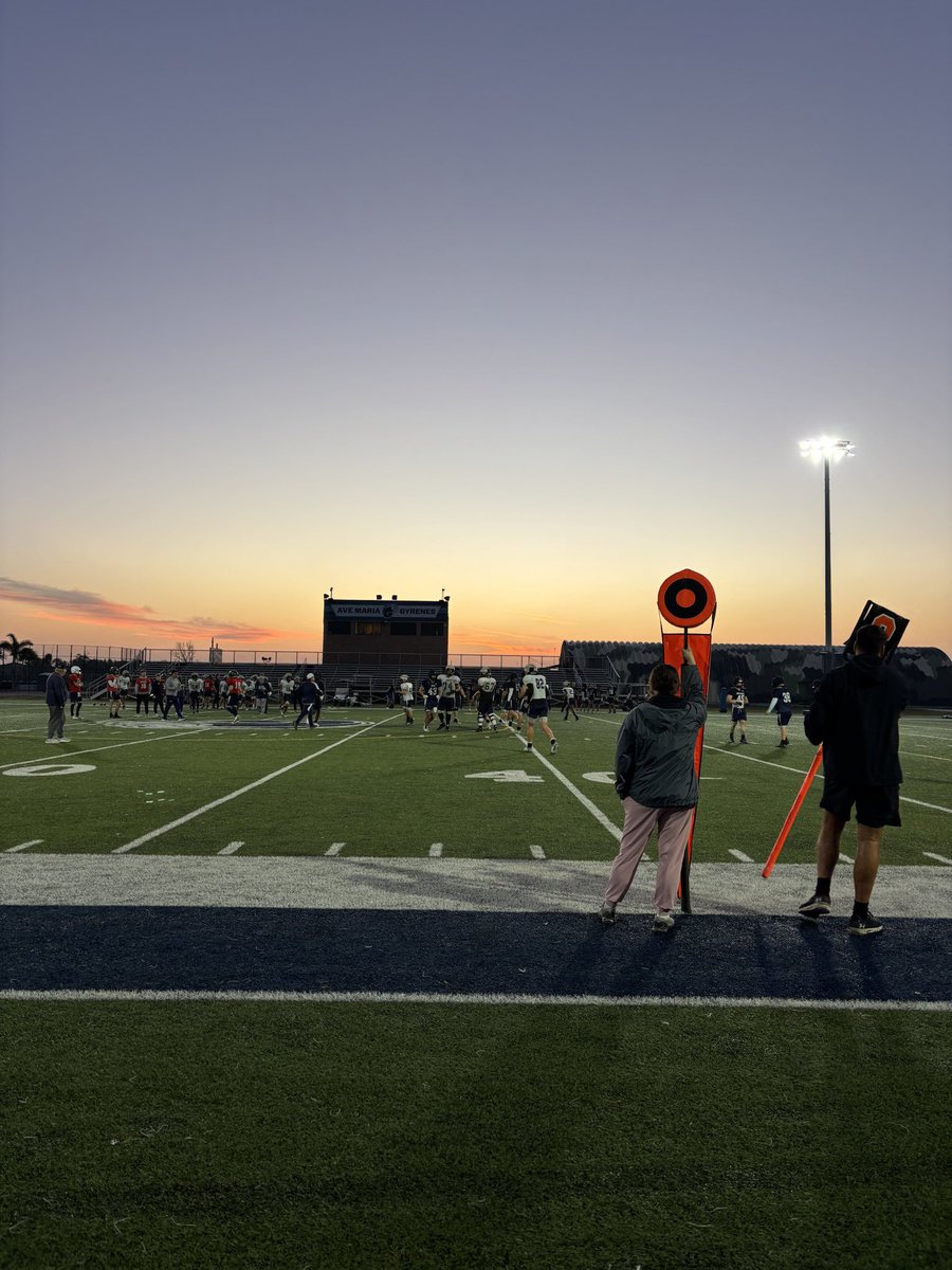 Ave Maria Football tweet media
