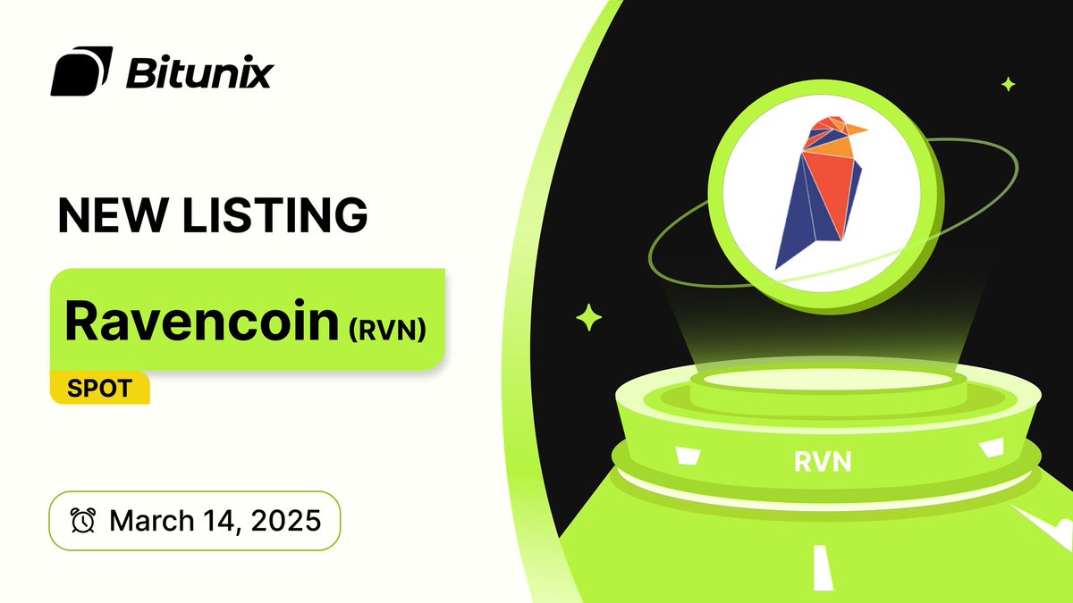 Bitunix (@bitunixofficial) on Twitter photo π£ $RVN <a href="/Ravencoin/">Project Raven π¦
/ RVN / Ravencoin</a> Trading is now available on Bitunix Spot!
π₯ Spot Trading bitunix.com/spot-trade/RVNβ¦ π£ $RVN <a href="/Ravencoin/">Project Raven π¦
/ RVN / Ravencoin</a> Trading is now available on Bitunix Spot!
π₯ Spot Trading bitunix.com/spot-trade/RVNβ¦