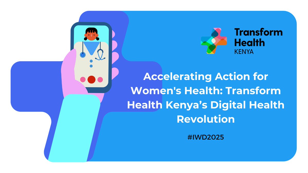 Transform Health Kenya (@trans4mhealthke) on Twitter photo 🚨Women’s health = A Nation’s wealth!
Yet, many women in Kenya face barriers to healthcare.
🔗 Read about how <a href="/WRA_K/">White Ribbon Alliance Kenya</a> is addressing digital health barriers affecting women across communities in Kenya. kelinkenya.org/accelerating-a…
#TransformHealthKenya! 🚨Women’s health = A Nation’s wealth!
Yet, many women in Kenya face barriers to healthcare.
🔗 Read about how <a href="/WRA_K/">White Ribbon Alliance Kenya</a> is addressing digital health barriers affecting women across communities in Kenya. kelinkenya.org/accelerating-a…
#TransformHealthKenya!