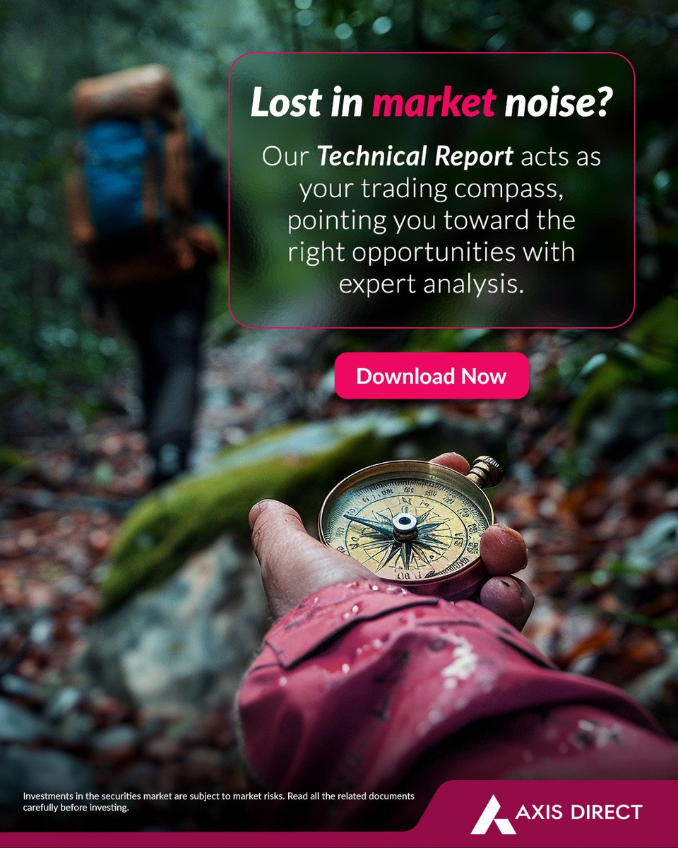 AxisDirect_In's tweet image. Feeling lost in market fluctuations?

Navigate with confidence—our Technical Report points you toward the right opportunities!

Read the report: bit.ly/3FwKPvO 

Disclaimer: bit.ly/45Bhbyn

#AxisDirect #SmartInvesting  #InvestWisely #TechnicalAnalysis
