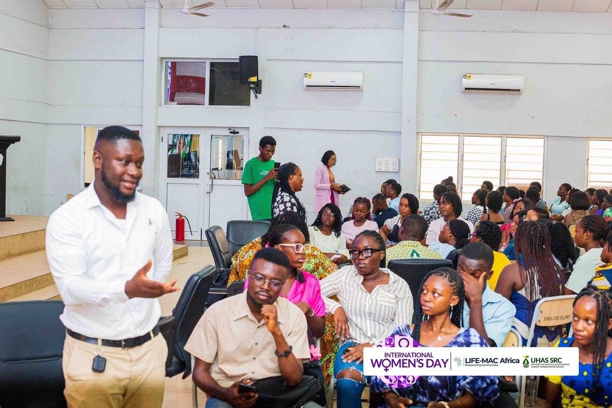 LifeMacAfrica's tweet image. #IWD2025 sparked bold talks on STEM, law, branding &amp;amp; gender equity! 🚀 Real change is action, not just talk.

What was your biggest takeaway? 💬👇

#AccelerateAction #LifeMacAfrica #UHASSRC #LMC #SalariaEyeMed #TBSSGh #Batatas #VisionaryNormanFoundation