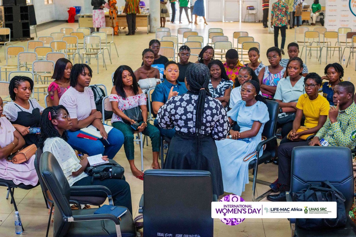 LifeMacAfrica's tweet image. #IWD2025 sparked bold talks on STEM, law, branding &amp;amp; gender equity! 🚀 Real change is action, not just talk.

What was your biggest takeaway? 💬👇

#AccelerateAction #LifeMacAfrica #UHASSRC #LMC #SalariaEyeMed #TBSSGh #Batatas #VisionaryNormanFoundation