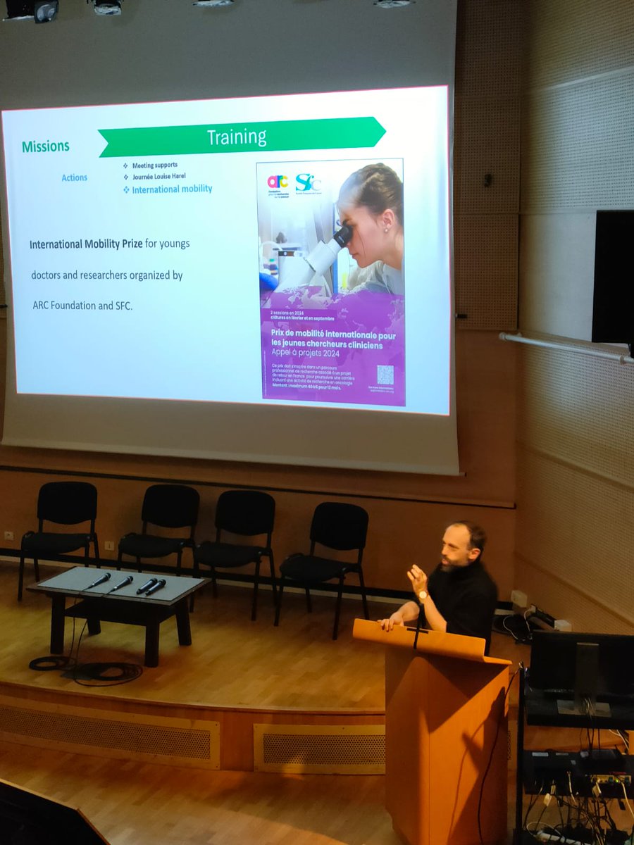 Passionnante Journée Louise Harel ce 14/03/2025 organisé par la SFC et Danijela Vignjevic <a href="/DMVlab/">Danijela Matic Vignjevic</a>  <a href="/institut_curie/">Institut Curie</a> = "Cancer Biomechanics: Exploring the Physical Forces Driving Tumor Progression" devant un amphi comble avec Valerie Weaver <a href="/UCSF/">UC San Francisco</a> comme Keynote