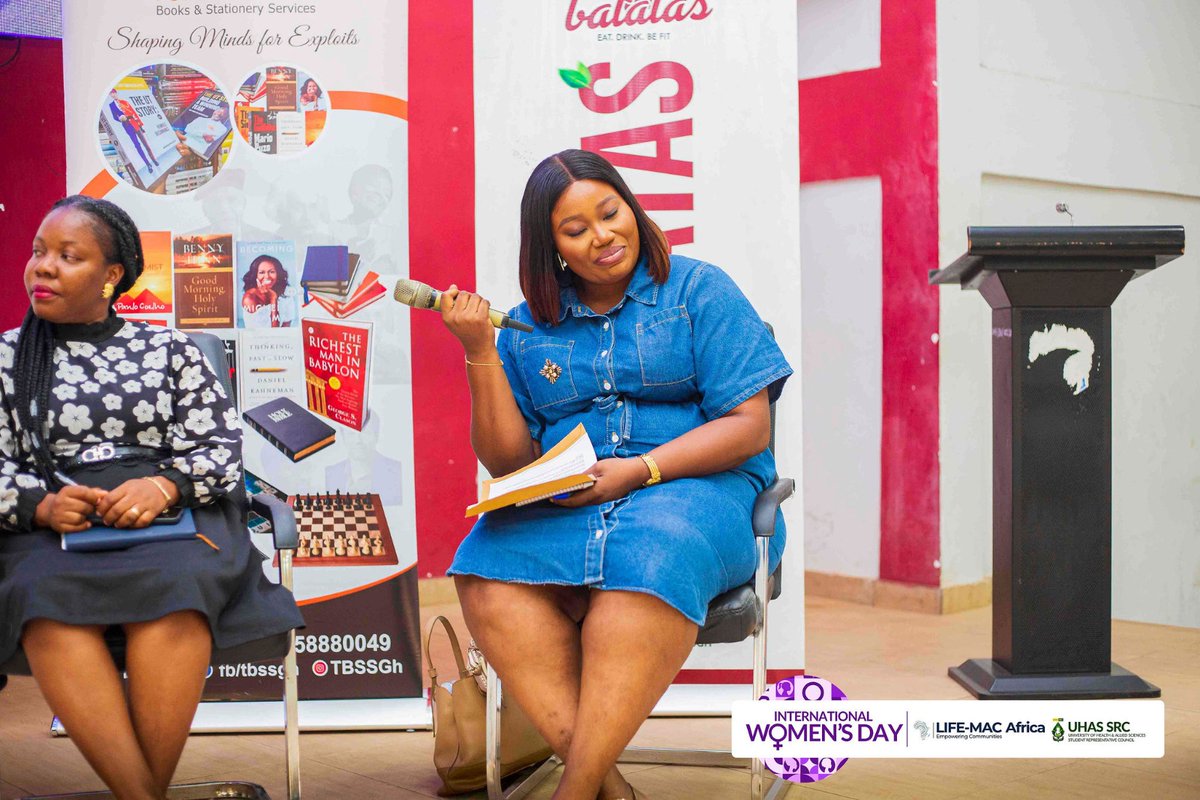 LifeMacAfrica's tweet image. #IWD2025 panel sparked bold talks on gender equity, leadership &amp;amp; change. Real change starts with action!

What inspired you most? 💬👇

#AccelerateAction #LifeMacAfrica #UHASSRC #LMC #SalariaEyeMed #TBSSGh #Batatas #VisionaryNormanFoundation