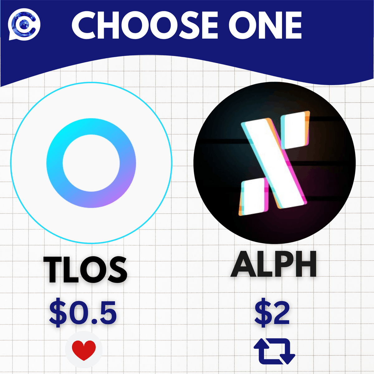 2 Layer-1 Altcoins with

- Strong communities
- Top team and leadership
- Multiple launches and partnerships

$TLOS and $ALPH

Which one of the two will reach their given targets first?

<a href="/HelloTelos/">Telos</a> : $0.5
<a href="/alephium/">Alephium</a> : $2

👇