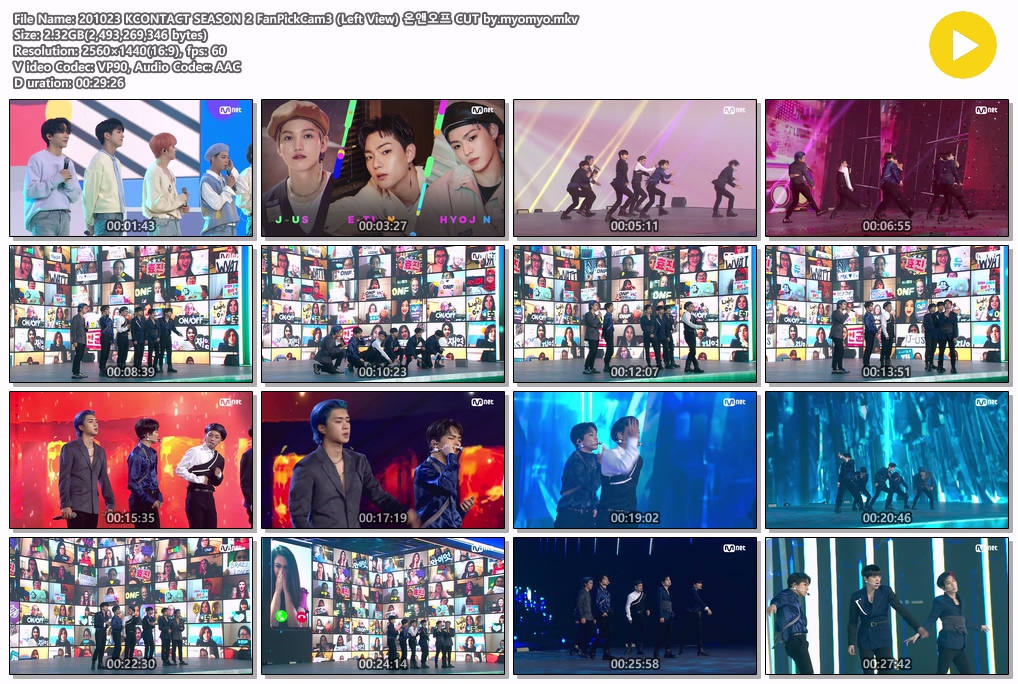 201023 켸이콘턖튜 시즌2 본방+멀티캠 3개
ONF+ 게시판에 업로드 하였습니다