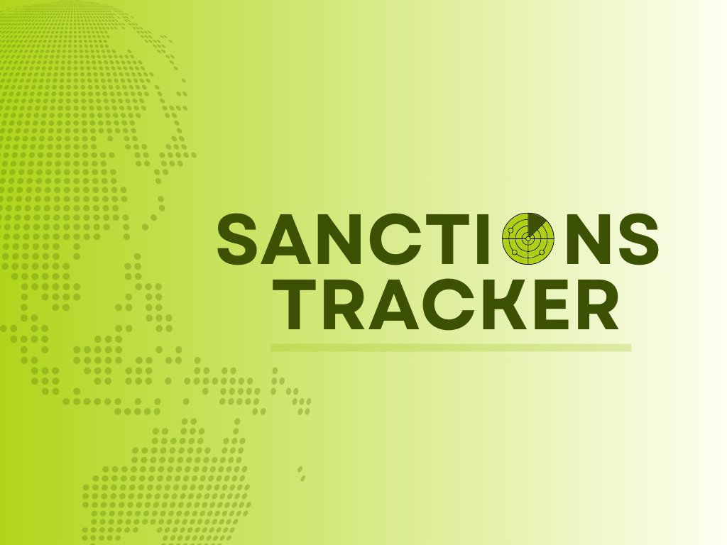 📈 Our Sanctions Tracker update is now live on our LinkedIn page. Catch up on this week's top sanctions developments in our latest Friday snapshot: linkedin.com/posts/sanction…
#SanctionsNews #Sanctions #SanctionsCompliance #SanctionsTracker
