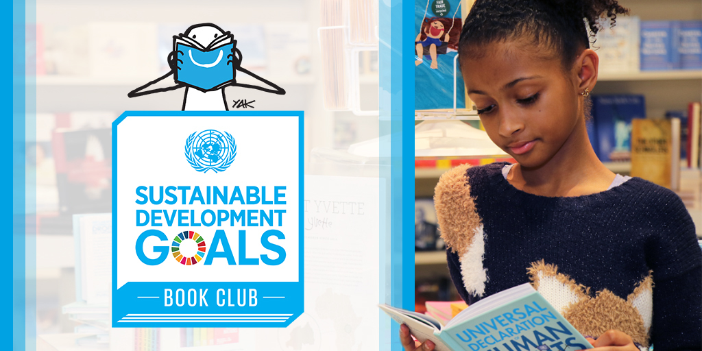 The #SDGBookClub curated 17 reading lists- one for each of the #GlobalGoals in the six official UN languages! Browse the full catalogue of inspiring reads and get ready for your next story time with your kids: bit.ly/3yoiYao 

#LBF25 #BCBF25