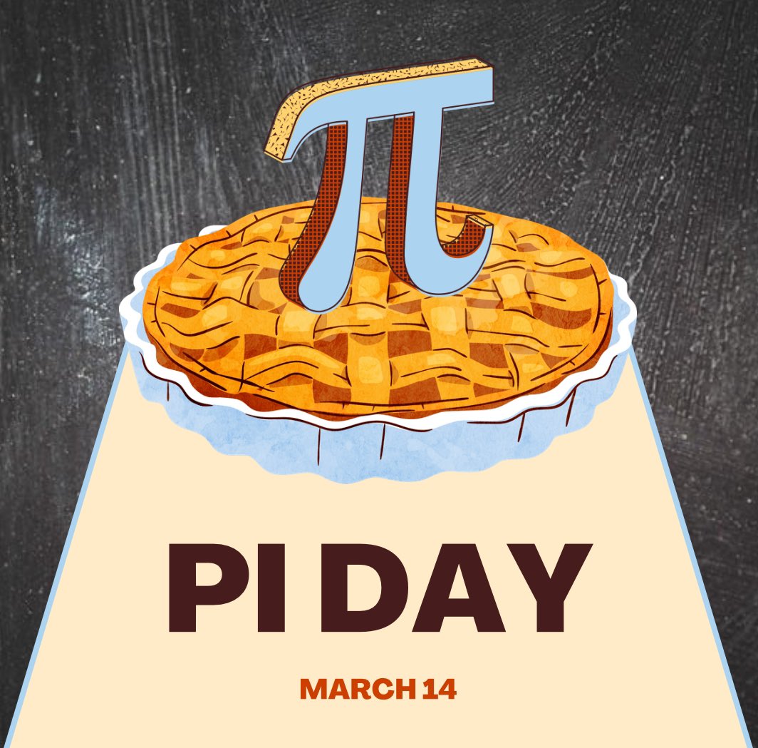 🥧 Happy Pi day!! We hope you have an amazing day:) 🥧