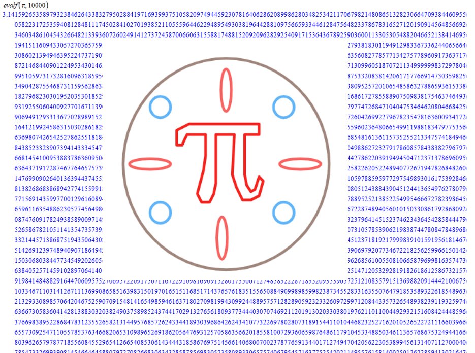 maplesoft's tweet image. 🎉Happy Pi Day!🥧Happy International Day of Mathematics! 🔢 Enjoy some Pi today, in all its wonderful (and delicious) forms.😋 #PiDay #idm314