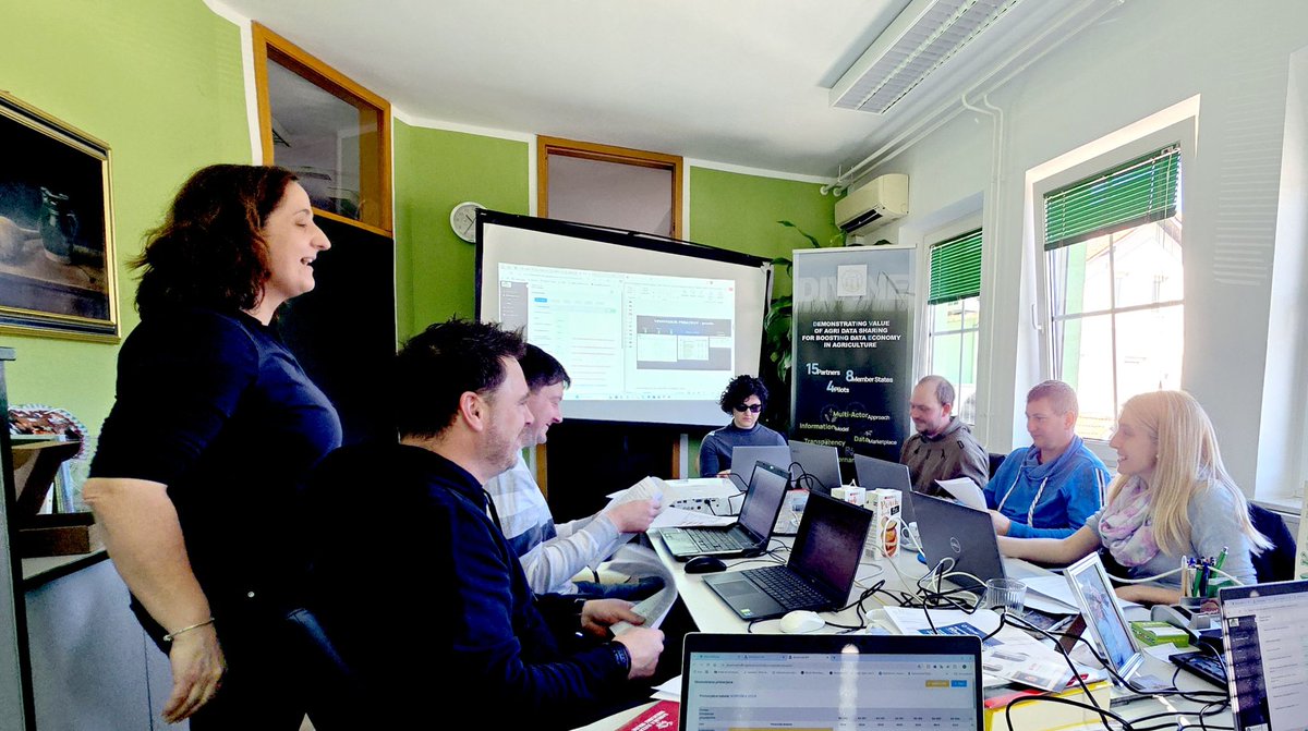 Horizon Europe DIVINE Project (@divine_hrzn_eu) on Twitter photo 📢 <a href="/ITC_cluster/">ITC cluster</a> & <a href="/KGZSMS/">Kmetijsko gozdarski zavod Murska Sobota</a> presented the benchmarnig tool developed within <a href="/divine_hrzn_eu/">Horizon Europe DIVINE Project</a> for #milkproduction optimization 🐄📈
1⃣ at the Agrarian Economics Board meeting
2⃣ to #farmers 🧑🌾 and #agronomicalexperts during the first in a series of #training seminars in Slovenia 🇸🇮 📢 <a href="/ITC_cluster/">ITC cluster</a> & <a href="/KGZSMS/">Kmetijsko gozdarski zavod Murska Sobota</a> presented the benchmarnig tool developed within <a href="/divine_hrzn_eu/">Horizon Europe DIVINE Project</a> for #milkproduction optimization 🐄📈
1⃣ at the Agrarian Economics Board meeting
2⃣ to #farmers 🧑🌾 and #agronomicalexperts during the first in a series of #training seminars in Slovenia 🇸🇮