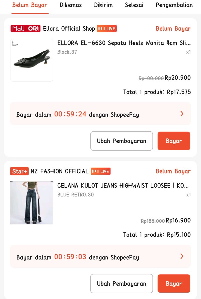Neesa_Ceriia's tweet photo. @discountfess Setelah pagi siang sore ngangong malam nya alhamdulillah sekali walau cuma 2 saja . . https://t.co/NvGFmRNBBl
