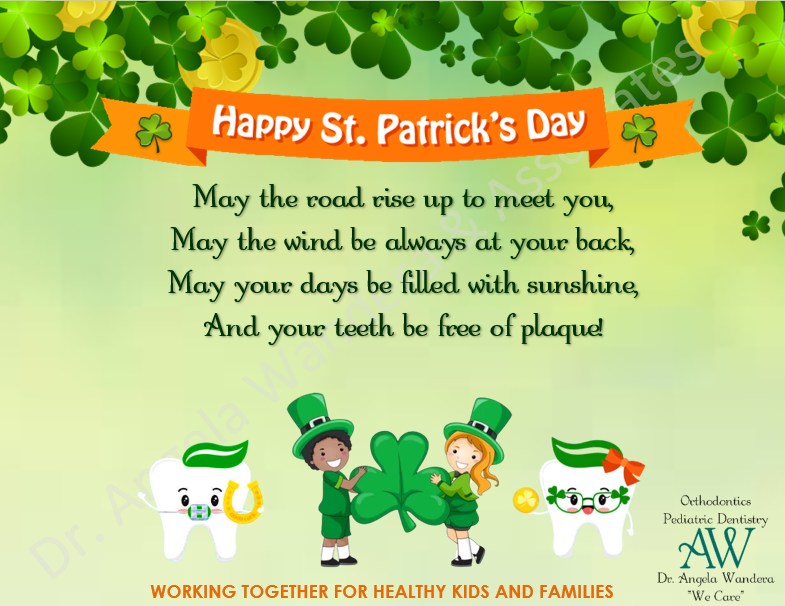 drangelawandera's tweet photo. #stpatricksday #smile #orthodontics #PediatricDentistry #kids https://t.co/tMhiAA720u