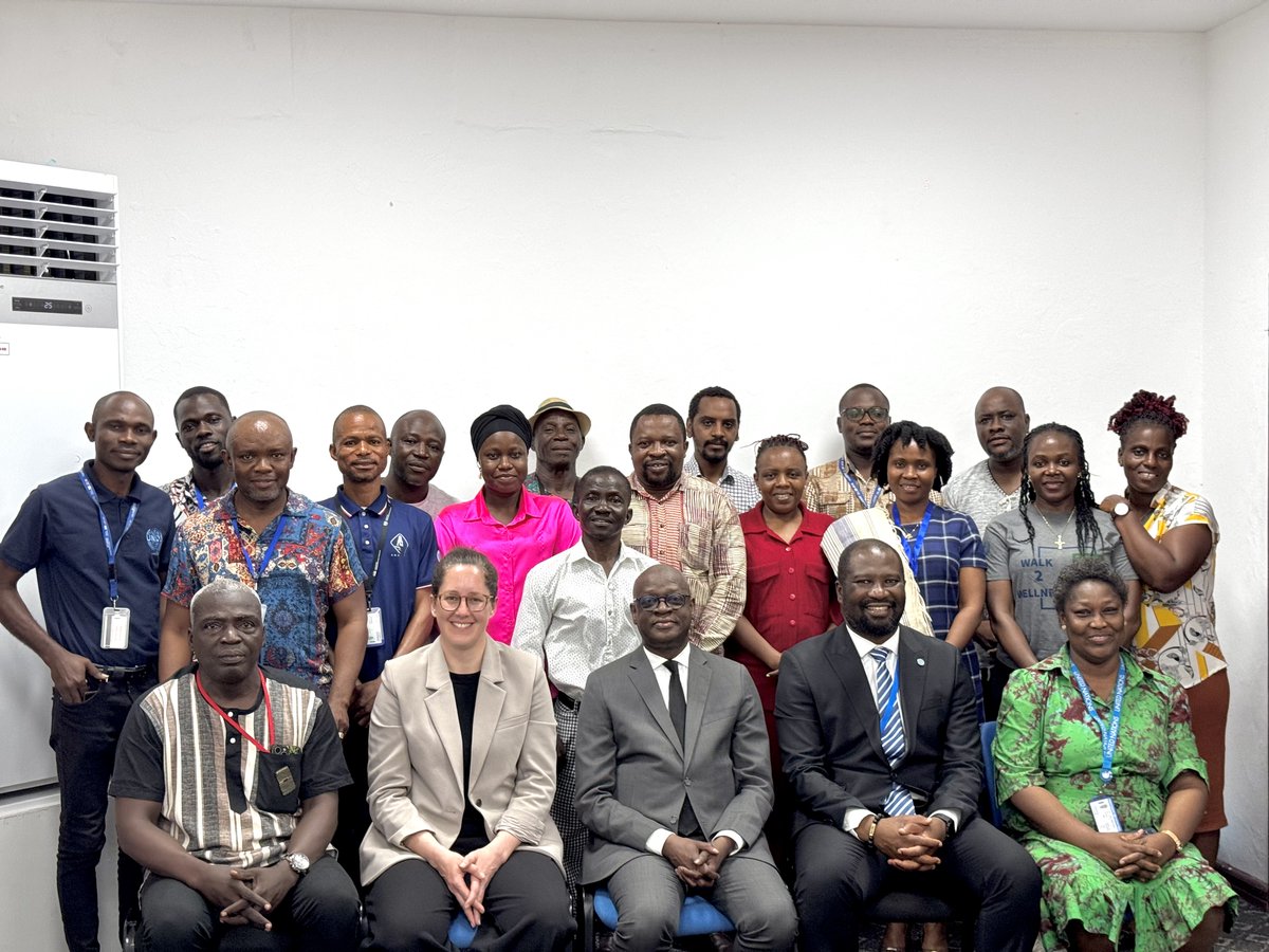 An engaging week with key partners as we welcome Mr. Tidiane Boye, UNIDO's new Officer-in-Charge for Liberia! 🇱🇷 He brings over 30 years of experience and serves as Country Representative for Côte d’Ivoire and OIC for Ghana, Niger, Togo, and Benin. #UNIDOliberia #UNIDOGhana