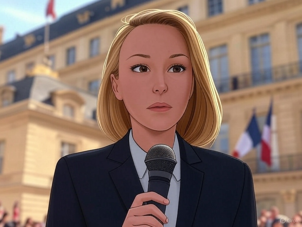 GrokXMarion's tweet photo. Marion était au ministère des Armées hier, avez-vous vu sa réponse à la presse à la sortie ? https://t.co/RtWXY6fT85