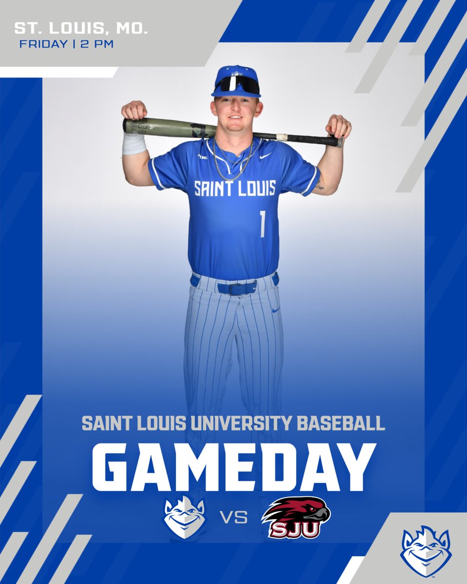It's time for A-10 play!

🆚 Saint Joseph's
📍 Billiken Sports Center
⏰ 2 PM
📺 ESPN+ (espn.com/watch/player/_…)
📊 LiveStats (stats.statbroadcast.com/broadcast/?id=…)