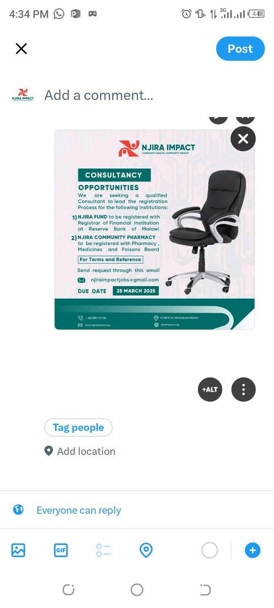 NJIRA IMPACT tweet media