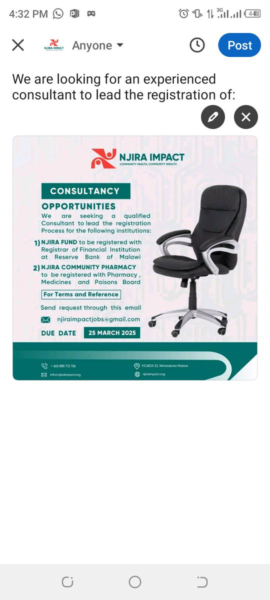 NJIRA IMPACT tweet media