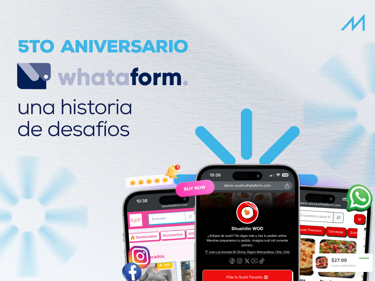 MagicalChile's tweet photo. ⏳Hace 5 años, Ariam e Indiana transformaron una mala experiencia en una gran oportunidad. Lo que comenzó como un MVP improvisado, hoy es una plataforma que ha revolucionado la forma en que más de 10,000 empresas en 20 países venden online sin complicaciones.
@whataformapp https://t.co/9nBWD3NOQL