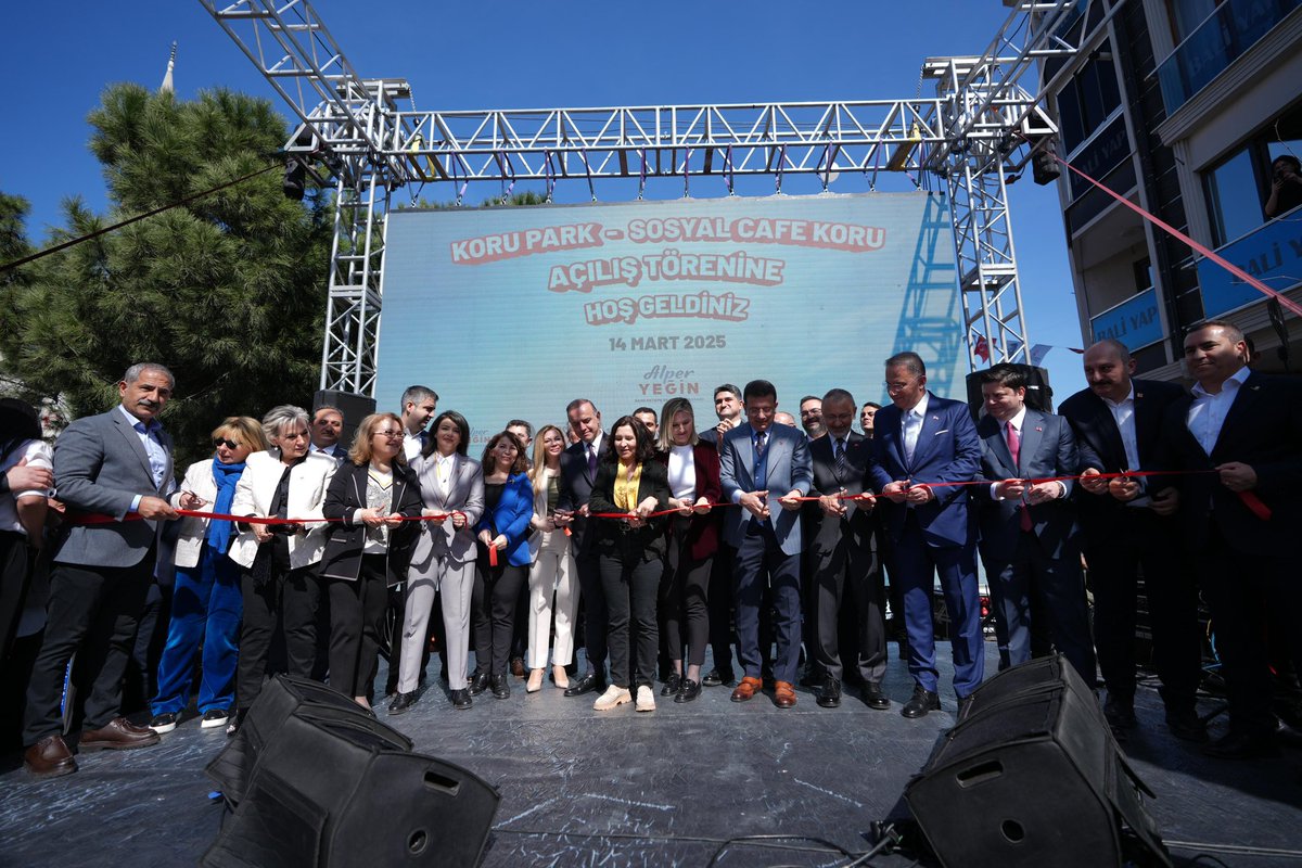 mesutkosedagi's tweet photo. İBB Başkanımız Sayın @ekrem_imamoglu 'nun katılımı ile Sancaktepe Belediye Başkanımız Sayın Alper Yeğin'in ev sahipliğinde Koru Park, Sosyal Cafe Koru ve Koru Park Oyun Sokağı’nın açılış töreninde bir araya geldik.

Bu güzel projeler Sancaktepe halkımıza hayırlı olsun; @alperyegin_ Başkanımızı ve çalışma arkadaşlarını tebrik ediyorum.